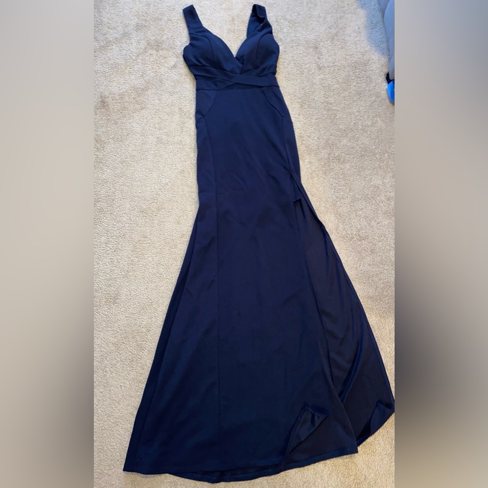 Emerald Sundae Navy Prom Dress